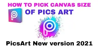 how to pick canvas size of picsart | picsart background size | technical rahul