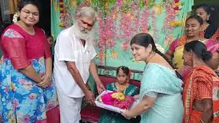 Keerthi's Half Saree Function | Half Saree Function | Exam Hadavidi | 