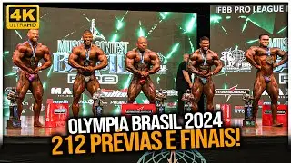PRÉVIAS E FINAIS 212 MR OLYMPIA BRASIL 2024! | *confrontos em 4k*