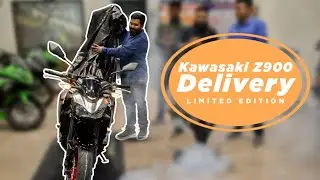 Taking delivery of kawasaki Z900 | 2019 Limited Edition