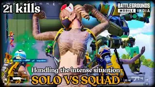 INTENSE SOLO VS SQUAD KILLS IN BGMI 3.2 UPDATE 💥 | IQOO 12 5G 90FPS 🔥| BGMI MONTAGE @_black_bulls_