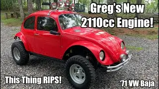 UPDATE on Greg's ‘71 VW Baja Bug - 2110cc Engine