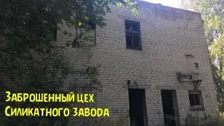 ЗАБРОШЕННЫЙ ЦЕХ СИЛИКАТНОГО ЗАВОДА. ЧУТЬ НЕ СЛОМАЛ НОГУ!