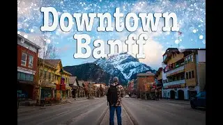 Sunrise Photography in Downtown Banff