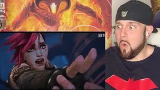 Arcane: Season 2 - Official Trailer  - REACTION | Netflix Anime | League of Legends