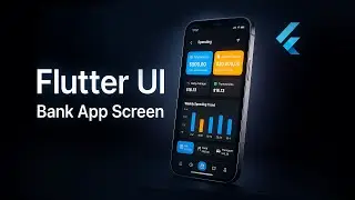Flutter Banking App UI | Clean & Modern Screen Design