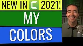 My Colors in Camtasia 2021