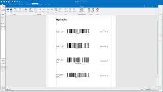 Master detail mail merge with BarCodes
