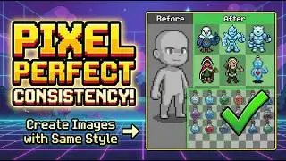 How to Generate Consistent Pixel Art for Games