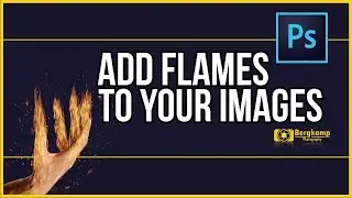 How to Add flames with Photoshop