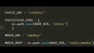 (Django post app | |  Setting Up Static Files And Media Files) part 3