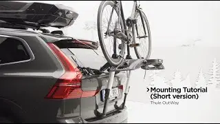 Trunk Bike Rack - Thule OutWay Platform (Easy Mounting Tutorial)