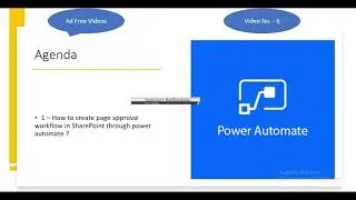 6-How to create page approval workflow in SharePoint through power automate ?