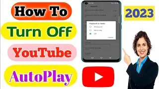 Turn off auto play video on youtube home page 2023 | How To Stop Auto play in Youtube 2023