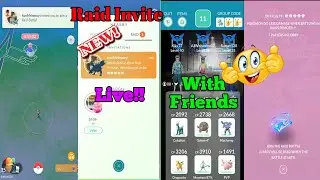Remote Raid With Friend Invite Live! How to invite Friends to Remote Raid in Pokemon go.