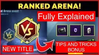 Pubg mobile New Ranked Mode | New Title | New Ranked Mode Tips And Tricks Fully Explained