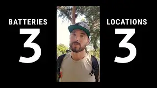 Mavic 2 Pro - Creator Challenge 3 batteries + 3 locations