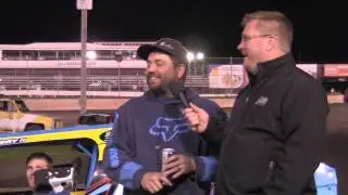 Jimmy Gustin Modified Feature winner 05/03/14