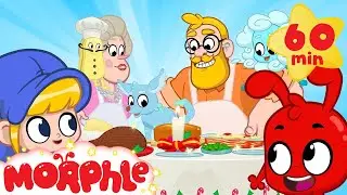 Christmas Dinner 2 - My Magic Pet Morphle | Christmas Cartoons For Kids | Morphle TV
