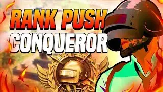 Pubg Mobile Livik Gameplay | Conqueror Lobby | Rank Push