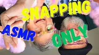 ASMR - 30 MINUTES OF SNAPPING AND BRUSHING TO FALL ASLEEP LOOPED #asmrsnapping #asmraggressive #asmR
