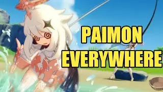 Paimon Everywhere | Paimon Moe Voice Japanese - Genshin Impact
