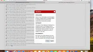 How to Install Canon imageRunner Advance Photocopier Print Driver on Apple Mac Computer