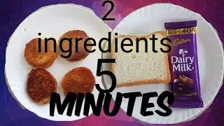 3 minute evening snacks recipe | chocolate bread toasted | our style dreamy