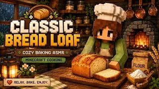Cozy Cottage Bread Loaf | Minecraft Cooking Animation 