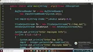 Reading and Writing Binary Files in Java