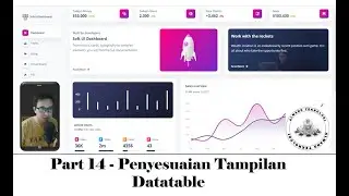 Part 14 - Penyesuaian Tampilan Datatable | Tutorial Website .NET (C#)