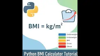 “Python ile Vücut Kitle İndeksi (BMI) Hesaplama | Basit Kod Örneği”