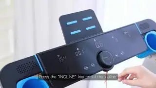 How to set and fold JOROTO IW9 treadmill