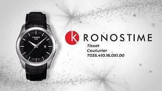 Обзор швейцарских часов Tissot Couturier T035.410.16.051.00 (T0354101605100) - KronosTime.RU