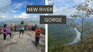 Visiting New River Gorge National Park (West Virginia)- a scenic hike
