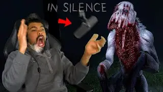 This Game is SO SCARY I THREW MY MICROPHONE! - [In Silence]