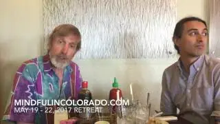 Benjamin & Bk talk May Retreat