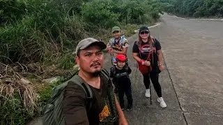 Hiking with the Family and getting caught in a storm | Emergency camping