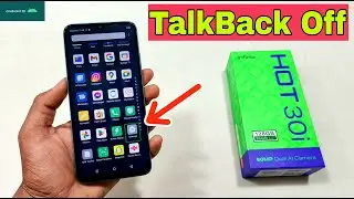 Infinix Hot 30i TalkBack Off Kaise Karen | How To Disable Talkback Infinix Hot 30i | Talkback Off |