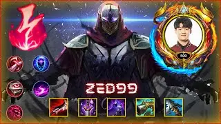 Zed99 Zed Zontage 2021 - Pro Zed Chalenger Korea S11 | LOL CoFFee