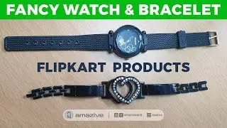 Bracelet & Watch  For Women  |  Flipkart   |   Unboxing Online Product   |   #amazive