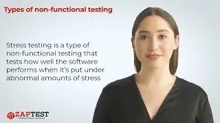 Types of non functional testing