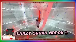 SUPER REALISTIC SKILL SWORD ADDON EVER MAKE!!! - SHAUNEN DU FANTASY MCPE 1.19+