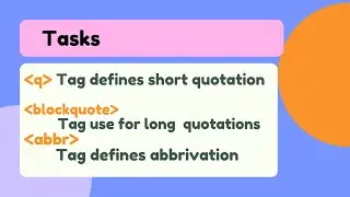html blockquote abbr q with css