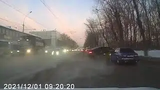 новосибирск. дтп на рельсах.