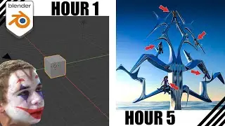 I Lose My Sanity Using Blender 3D