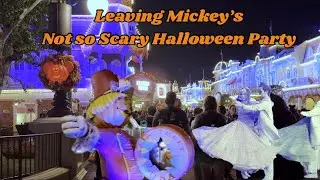 End of the Party at Mickey’s Not So Scary Halloween Party #mnsshp #magickingdom