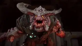 DOOM 2016 Cyberdemon Boss Battle