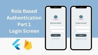 Role-Based Authentication with Firebase | Education App Tutorial Part 1 | Login Screen |Speed Coding