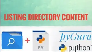 pyFiles 4 | Listing directory content | pyGuru